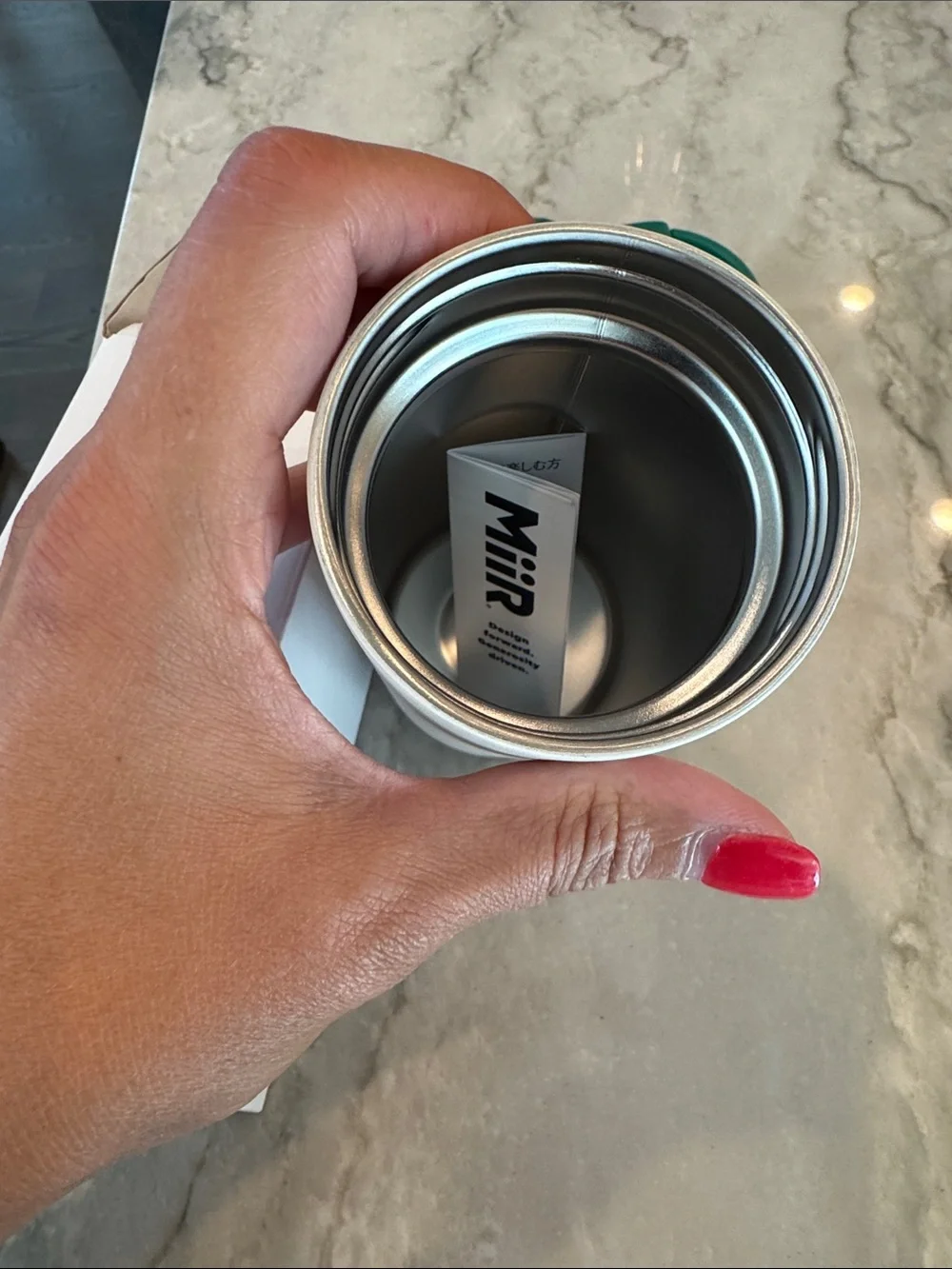 Starbucks travel tumbler